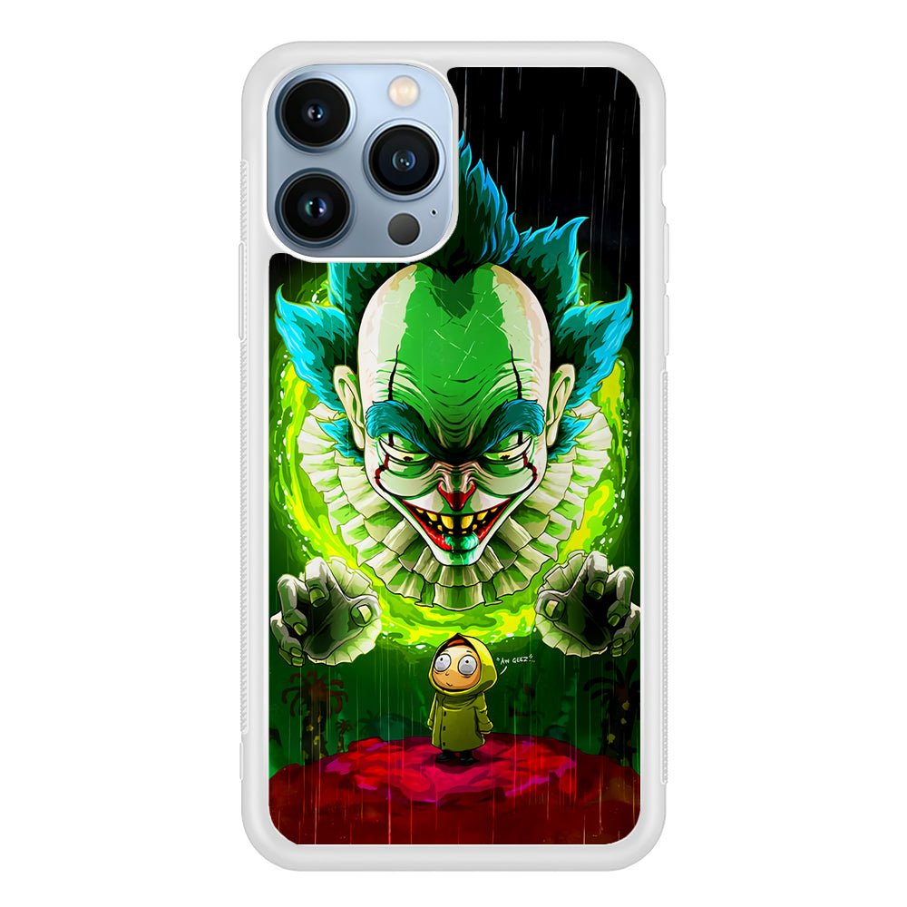 IT X Rick And Morty 2D Rubber Phone Case