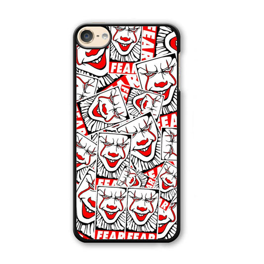 IT Fear Smile iPod Touch 6 Case-Plastic Black (2D Case)-Oxvistore