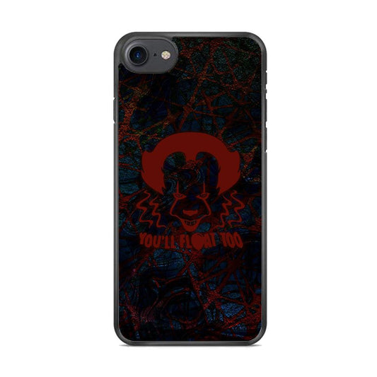 IT will Come to You iPhone 8 Case-Rubber Black (2D Case)-Oxvistore