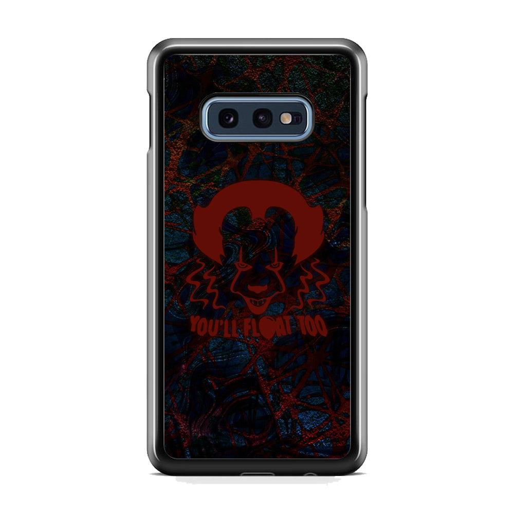 IT will Come to You Samsung Galaxy S10E Case-Rubber Black (2D Case)-Oxvistore