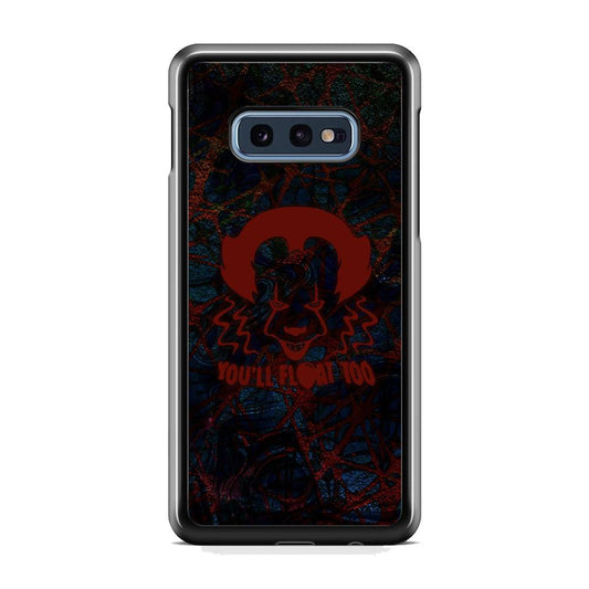 IT will Come to You Samsung Galaxy S10E Case-Rubber Black (2D Case)-Oxvistore