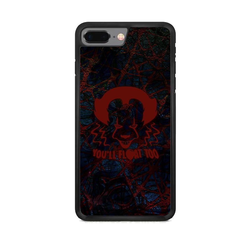 IT will Come to You iPhone 8 Plus Case-Rubber White (2D Case)-Oxvistore