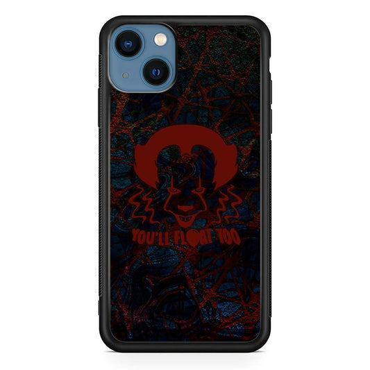 IT will Come to You iPhone 14 Case-Rubber White (2D Case)-Oxvistore