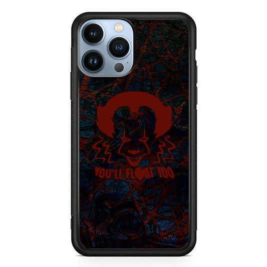 IT will Come to You iPhone 15 Pro Case-Rubber White (2D Case)-Oxvistore