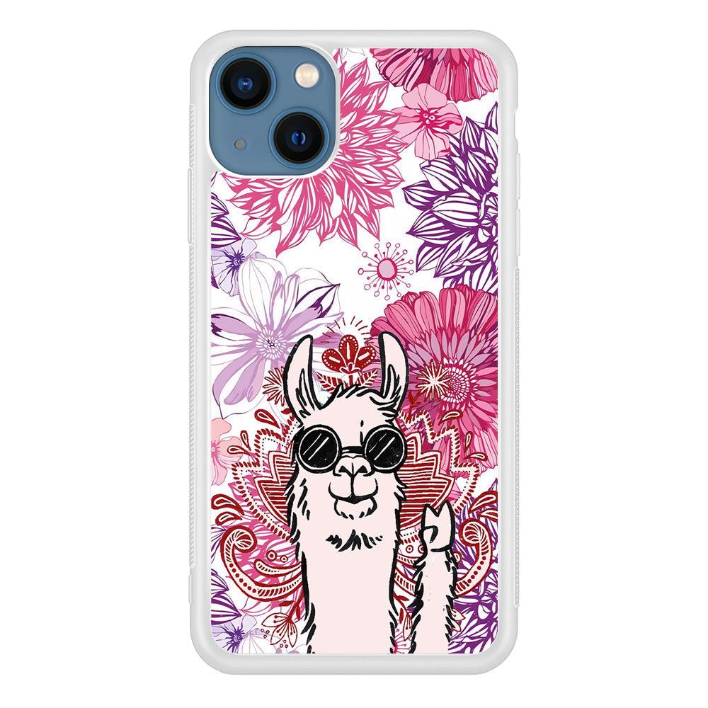 Ilama Message of Peace iPhone 13 Case-Oxvistore