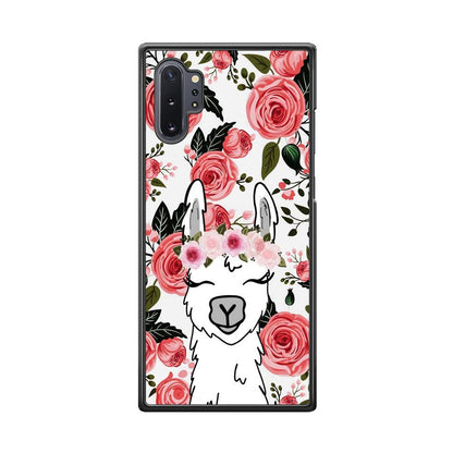 Ilama Flower Angel Samsung Galaxy Note 10 Plus Case-Oxvistore