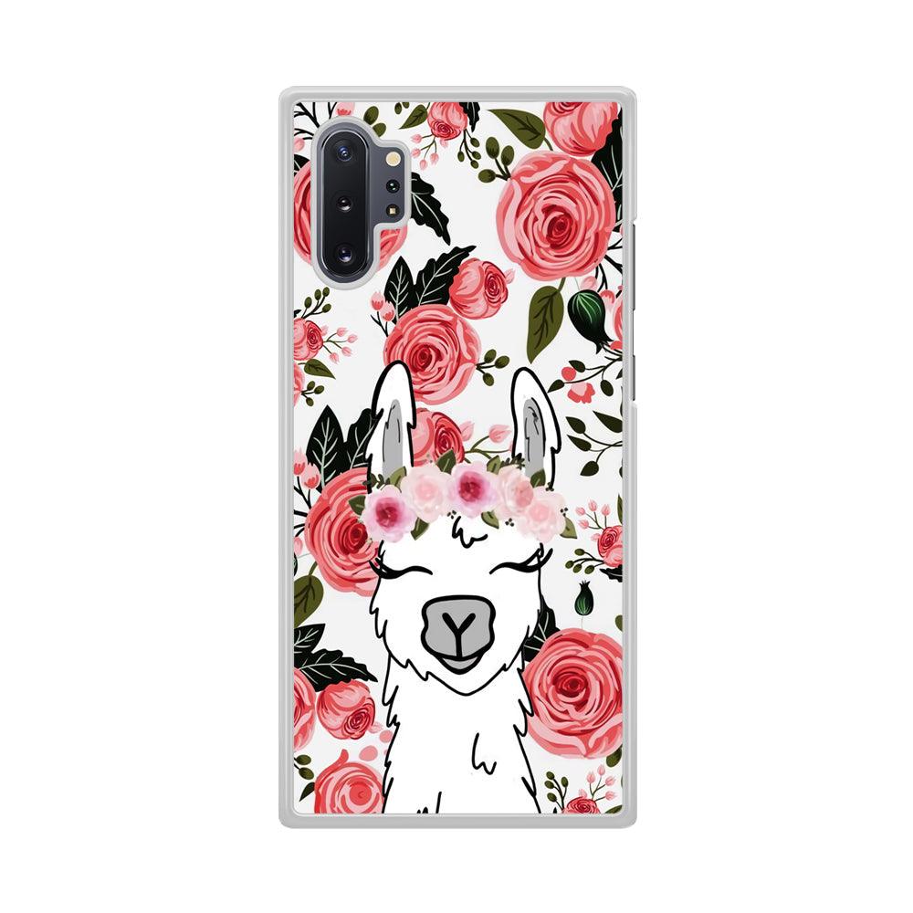 Ilama Flower Angel Samsung Galaxy Note 10 Plus Case-Oxvistore