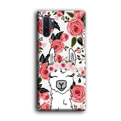 Ilama Flower Angel Samsung Galaxy Note 10 Plus Case-Oxvistore