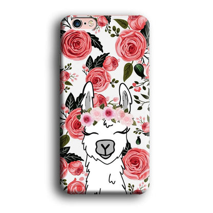 Ilama Flower Angel iPhone 6 Plus | 6s Plus Case-Oxvistore