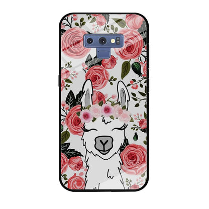 Ilama Flower Angel Samsung Galaxy Note 9 Case-Oxvistore