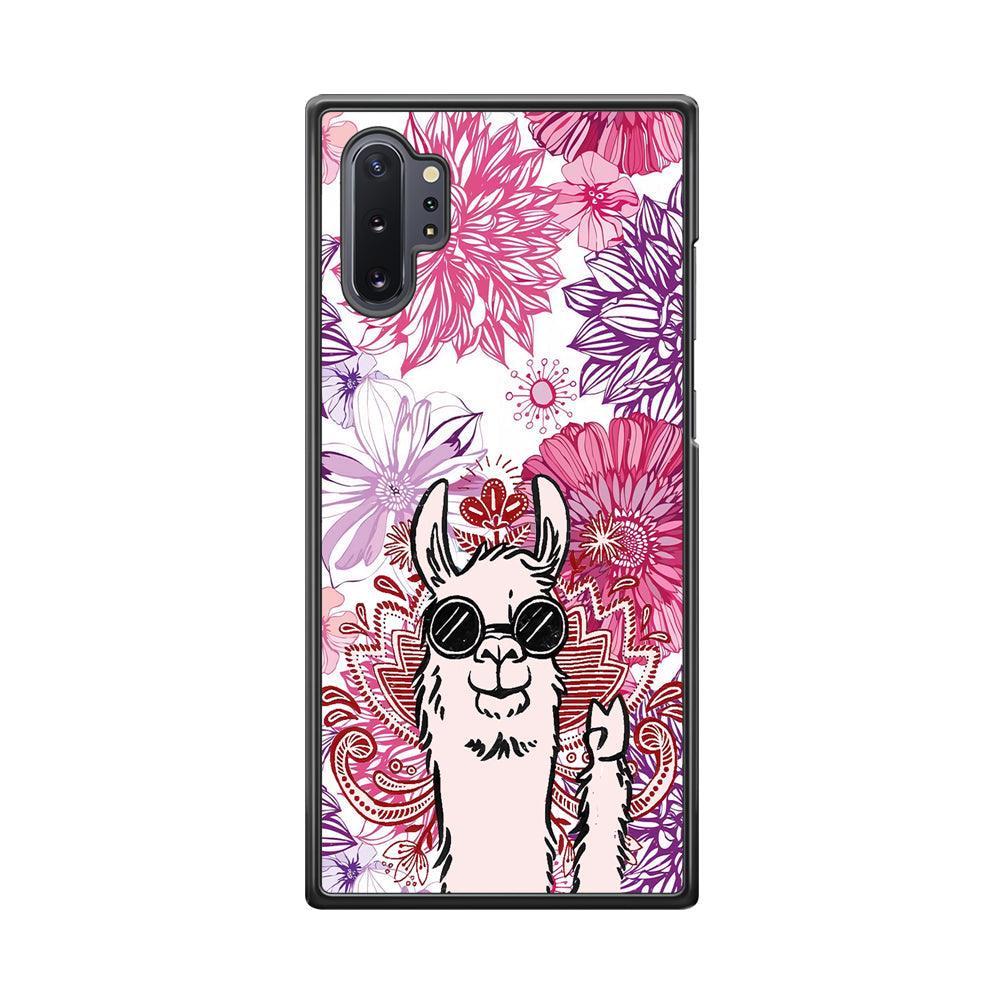 Ilama Message of Peace Samsung Galaxy Note 10 Plus Case-Oxvistore