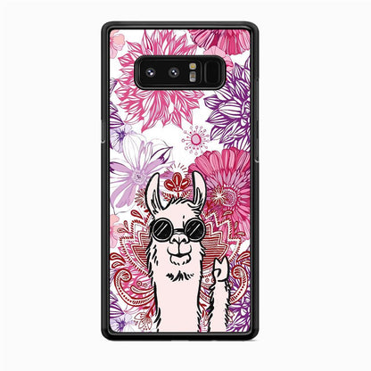 Ilama Message of Peace Samsung Galaxy Note 8 Case-Oxvistore