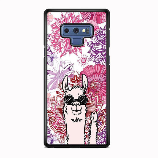 Ilama Message of Peace Samsung Galaxy Note 9 Case-Oxvistore