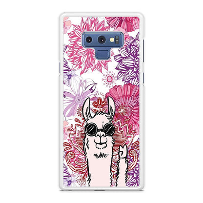 Ilama Message of Peace Samsung Galaxy Note 9 Case-Oxvistore