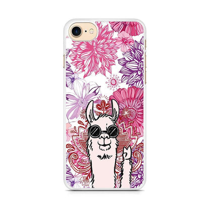 Ilama Message of Peace iPhone 8 Case-Oxvistore