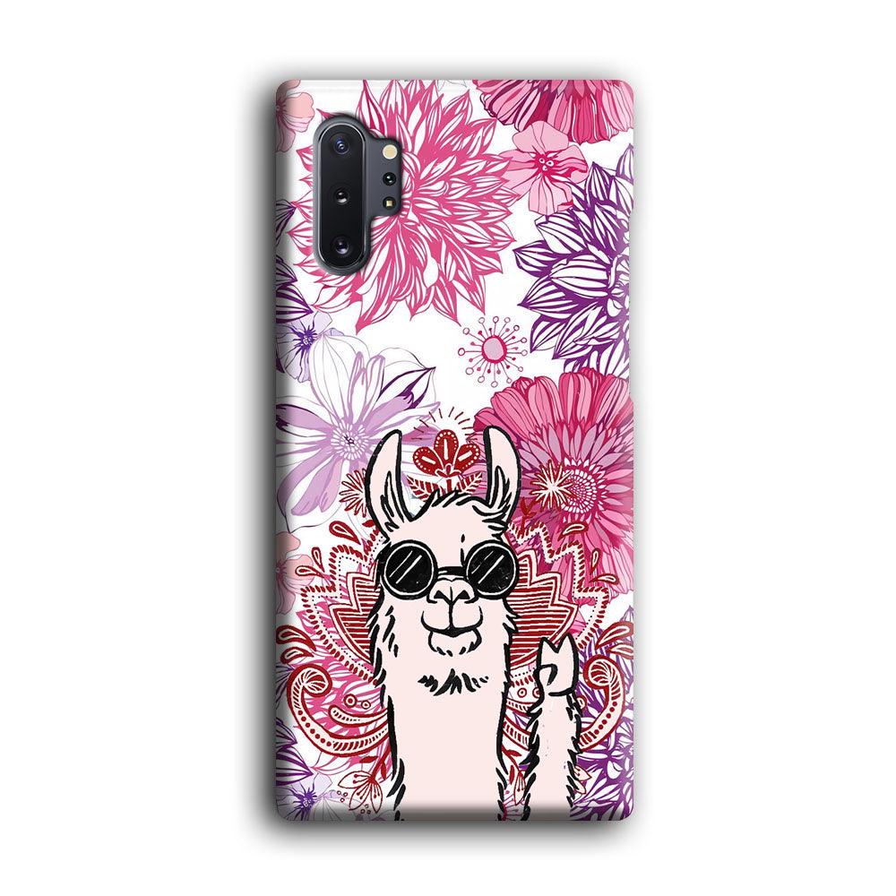 Ilama Message of Peace Samsung Galaxy Note 10 Plus Case-Oxvistore