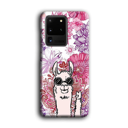 Ilama Message of Peace Samsung Galaxy S20 Ultra Case-Oxvistore