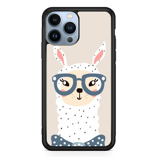 Ilama, Tell Me a Story iPhone 14 Pro Case-Rubber Black (2D Case)-Oxvistore