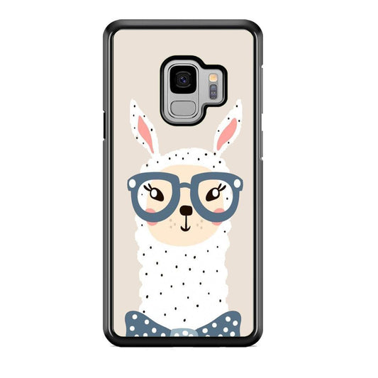 Ilama, Tell Me a Story Samsung Galaxy S9 Case-Rubber Black (2D Case)-Oxvistore
