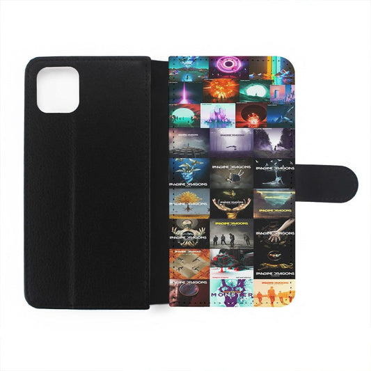 Imagine Dragons Album Collection Flip Wallet Phone Case-Oxvistore