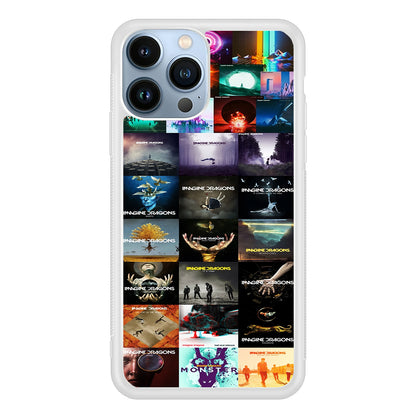 Imagine Dragons Album Collection 2D Rubber Phone Case