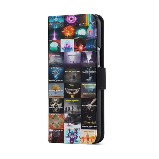 Imagine Dragons Album Collection Flip Wallet Phone Case-Oxvistore