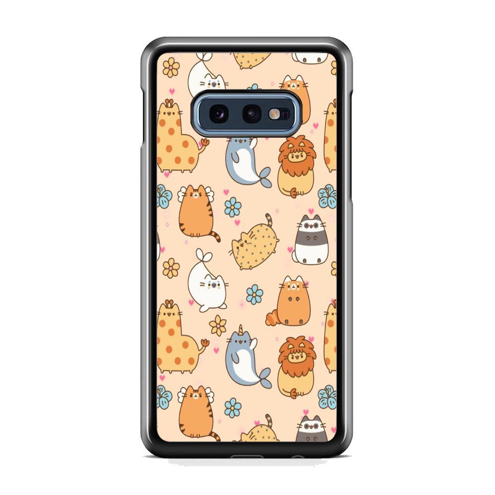 Imagine Life in Similarity Samsung Galaxy S10E Case-Rubber Black (2D Case)-Oxvistore
