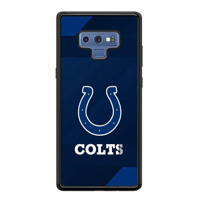 Indianapolis Colts Layer of Shapes Samsung Galaxy Note 9 Case-Oxvistore