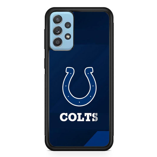 Indianapolis Colts Layer of Shapes Samsung Galaxy A52 Case-Oxvistore