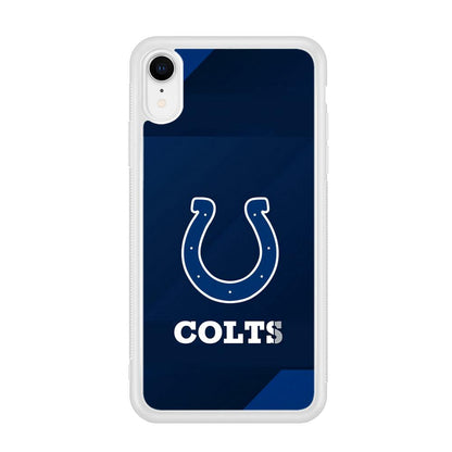 Indianapolis Colts Layer of Shapes iPhone XR Case-Oxvistore