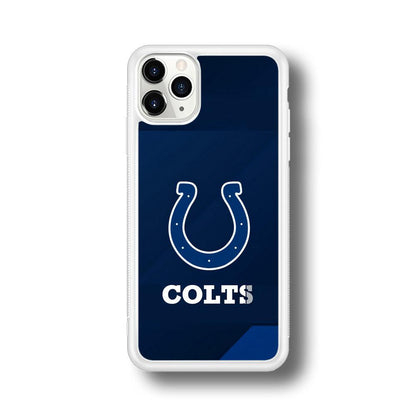 Indianapolis Colts Layer of Shapes iPhone 11 Pro Case-Oxvistore