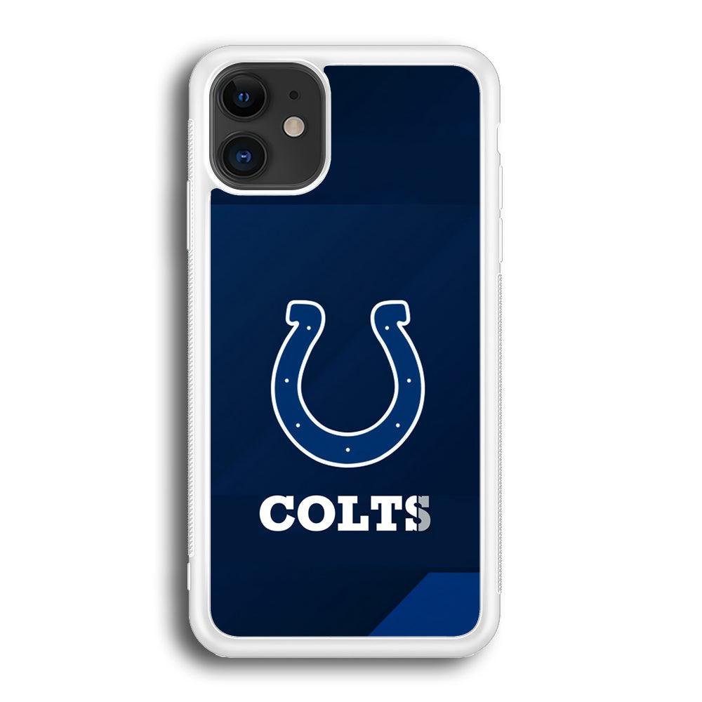 Indianapolis Colts Layer of Shapes iPhone 12 Case-Oxvistore