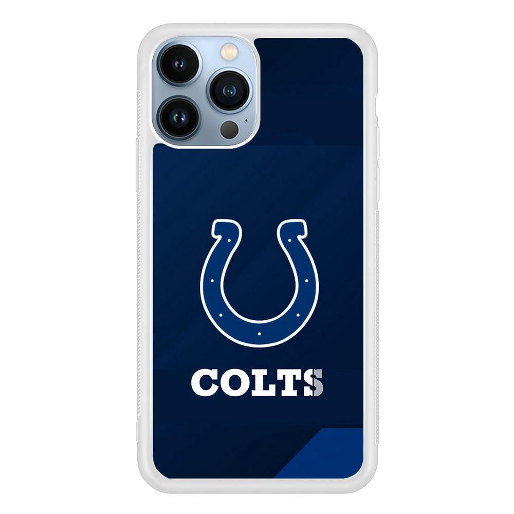 Indianapolis Colts Layer of Shapes iPhone 13 Pro Case-Oxvistore