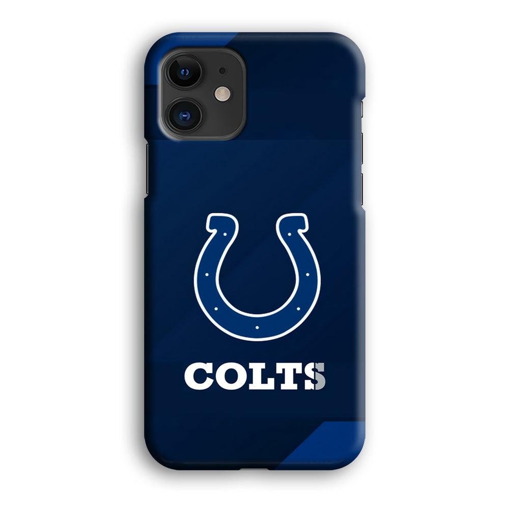 Indianapolis Colts Layer of Shapes iPhone 12 Case-Oxvistore