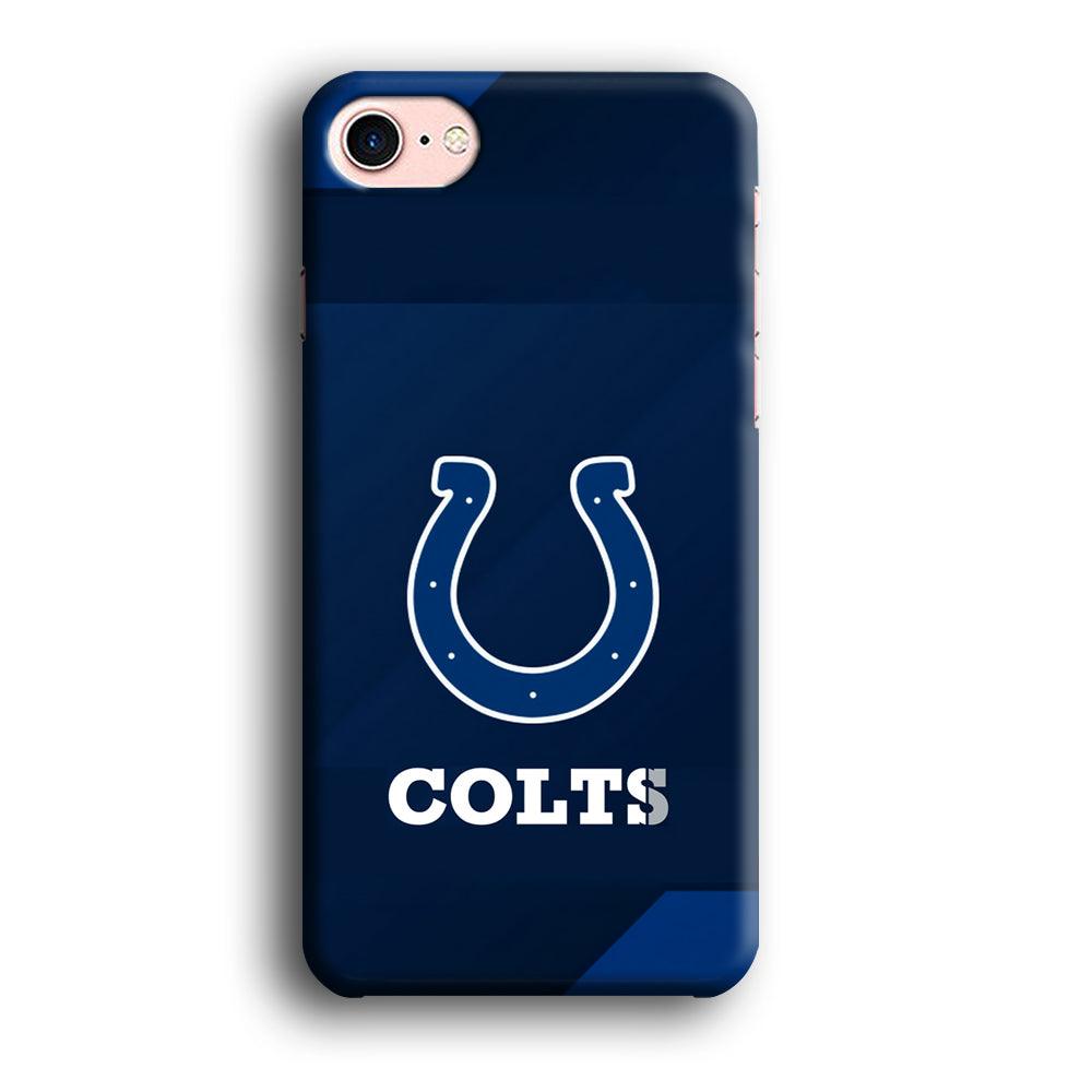 Indianapolis Colts Layer of Shapes iPhone 8 Case-Oxvistore