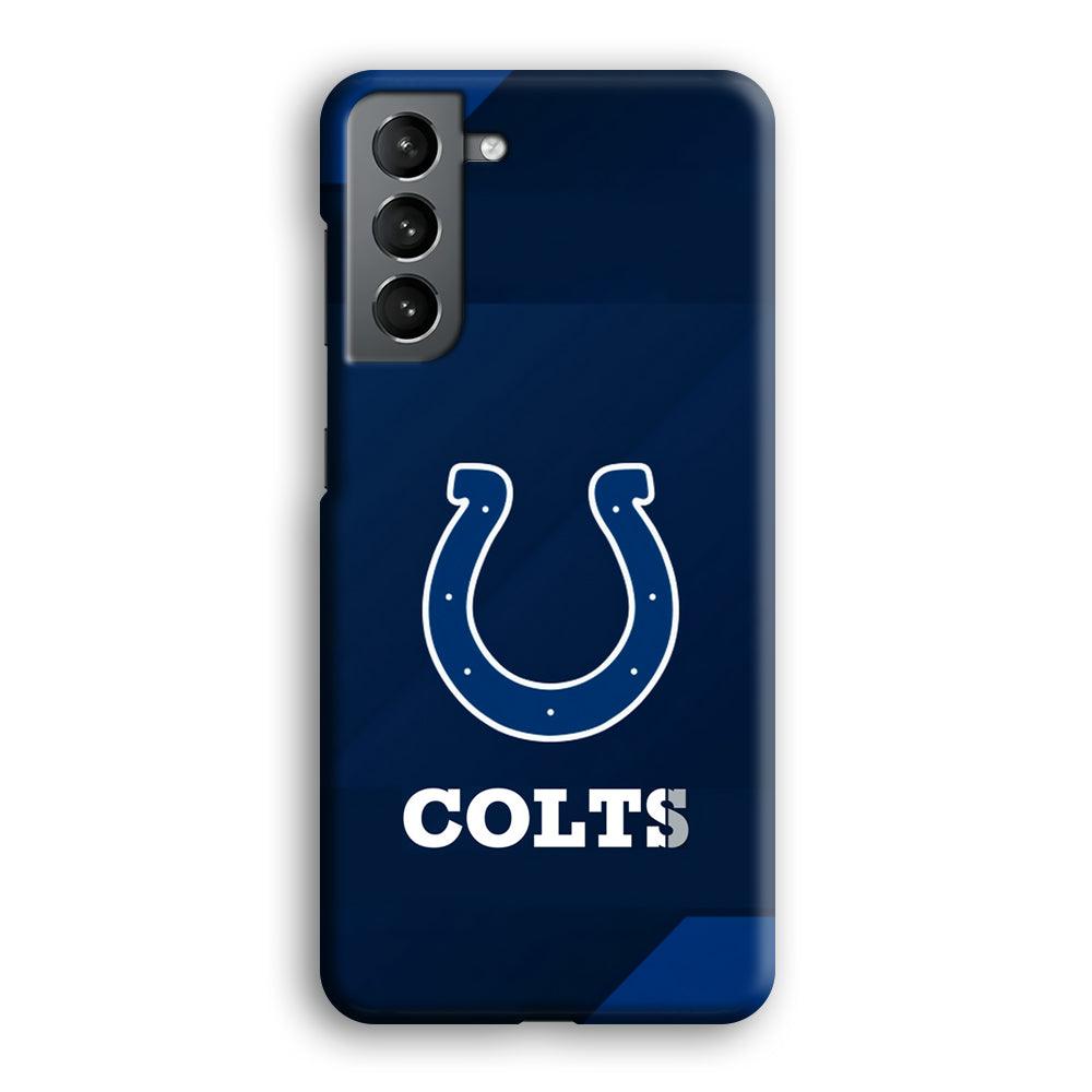 Indianapolis Colts Layer of Shapes Samsung Galaxy S21 Case-Oxvistore