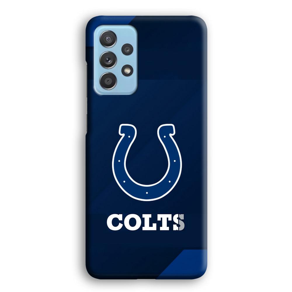 Indianapolis Colts Layer of Shapes Samsung Galaxy A52 Case-Oxvistore