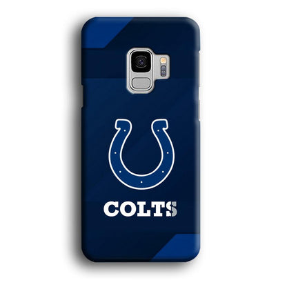 Indianapolis Colts Layer of Shapes Samsung Galaxy S9 Case-Oxvistore