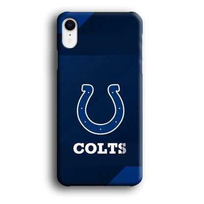 Indianapolis Colts Layer of Shapes iPhone XR Case-Oxvistore