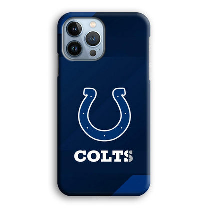 Indianapolis Colts Layer of Shapes iPhone 15 Pro Max Case-Oxvistore