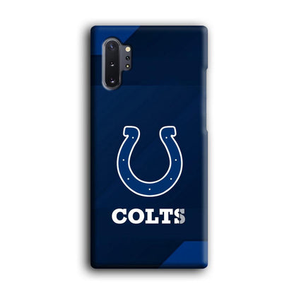 Indianapolis Colts Layer of Shapes Samsung Galaxy Note 10 Plus Case-Oxvistore