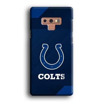 Indianapolis Colts Layer of Shapes Samsung Galaxy Note 9 Case-Oxvistore