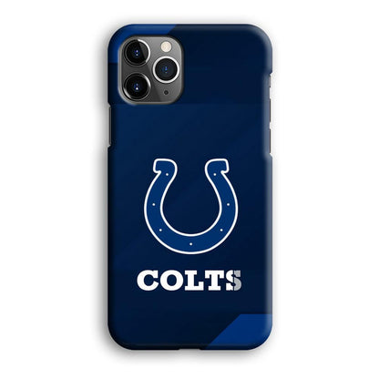 Indianapolis Colts Layer of Shapes iPhone 12 Pro Case-Oxvistore