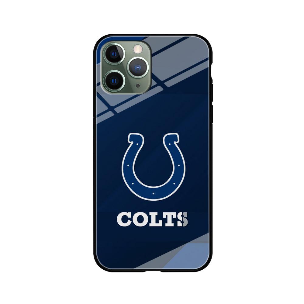 Indianapolis Colts Layer of Shapes iPhone 11 Pro Case-Oxvistore