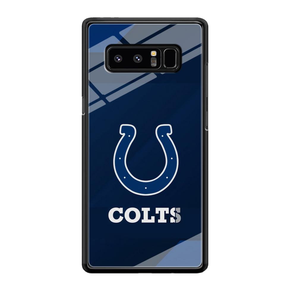 Indianapolis Colts Layer of Shapes Samsung Galaxy Note 8 Case-Oxvistore