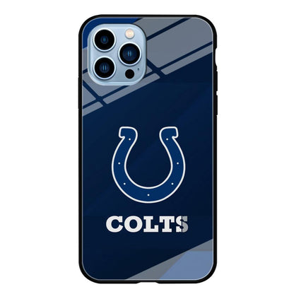 Indianapolis Colts Layer of Shapes iPhone 15 Pro Max Case-Oxvistore