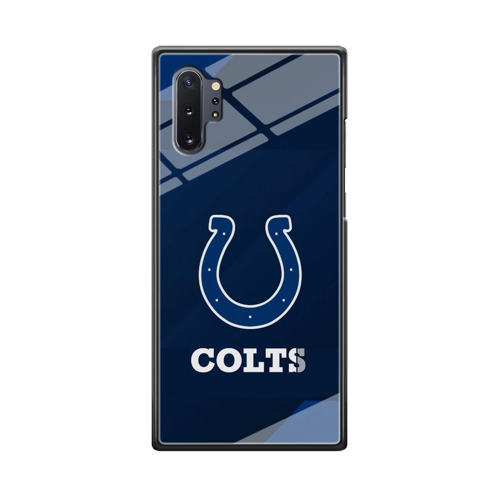 Indianapolis Colts Layer of Shapes Samsung Galaxy Note 10 Plus Case-Oxvistore