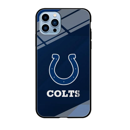 Indianapolis Colts Layer of Shapes iPhone 12 Pro Max Case-Oxvistore