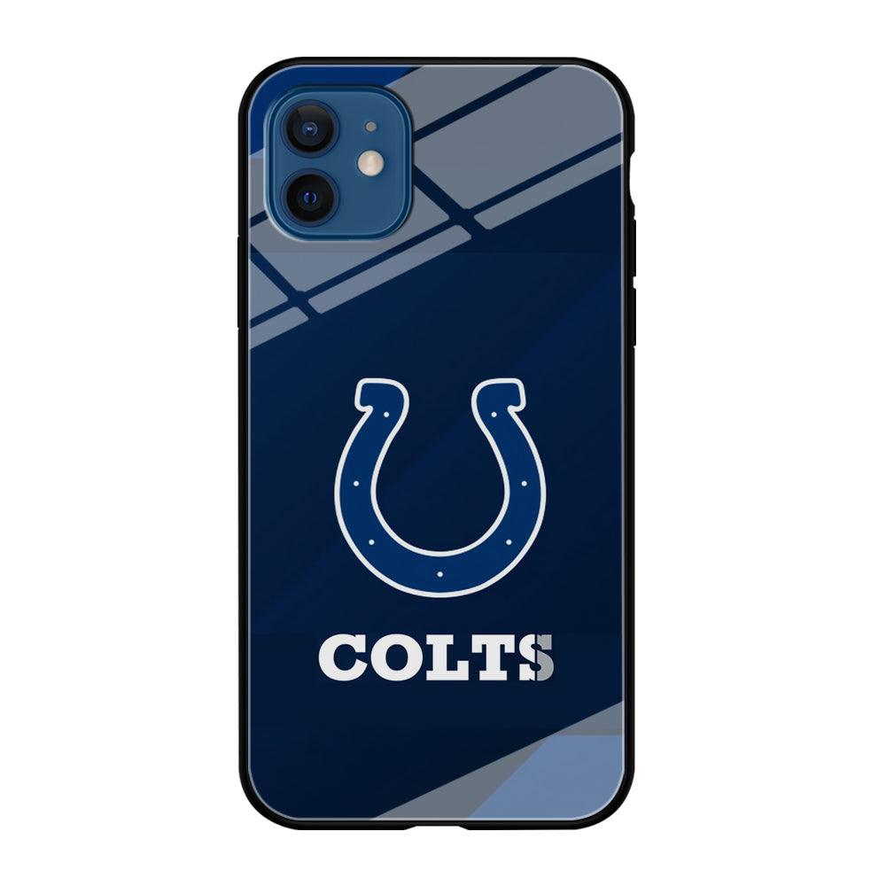 Indianapolis Colts Layer of Shapes iPhone 12 Case-Oxvistore