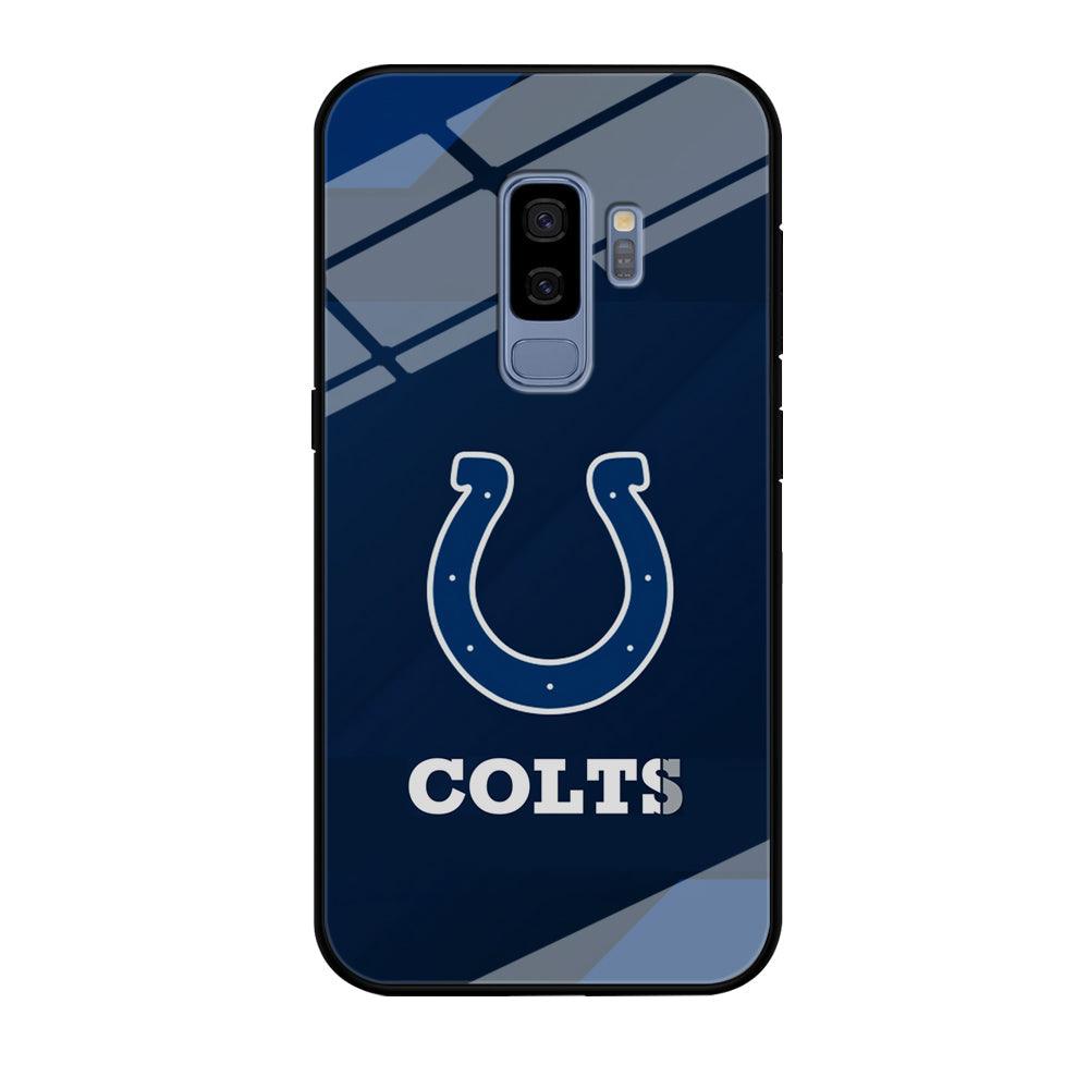 Indianapolis Colts Layer of Shapes Samsung Galaxy S9 Plus Case-Oxvistore